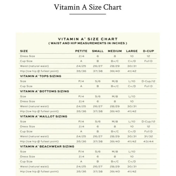 Vitamin A Swimsuit Metallic Gold Taupe Cheeky Bikini Bottoms NWT Women’s Large - Picture 9 of 9